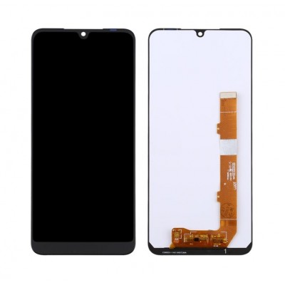 Lcd With Touch Screen For Vodafone Smart V10 Black By - Maxbhi Com