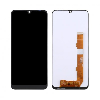 Lcd With Touch Screen For Vodafone Smart V10 White By - Maxbhi Com