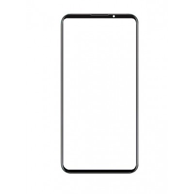 Replacement Front Glass For Meizu 16xs White By - Maxbhi Com