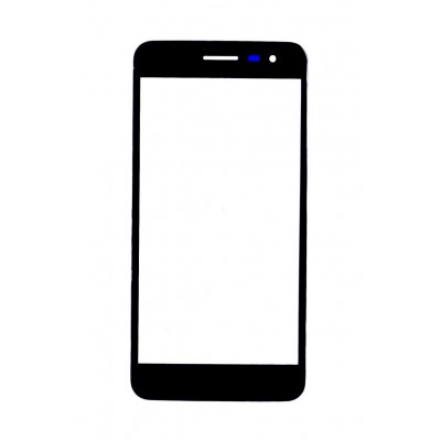 Replacement Front Glass For Lg K7i Black By - Maxbhi Com