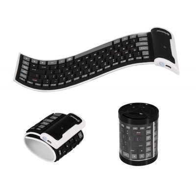 Wireless Bluetooth Keyboard for Micromax Funbook P255 by Maxbhi.com