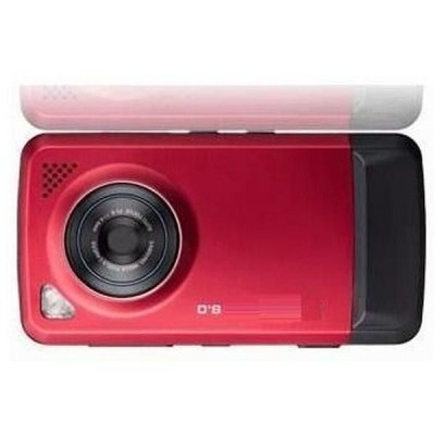 Full Body Housing For Samsung M8800 Pixon Red - Maxbhi Com