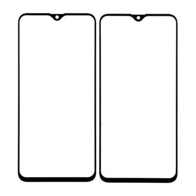 Replacement Front Glass For Oppo Reno Z Black By - Maxbhi Com