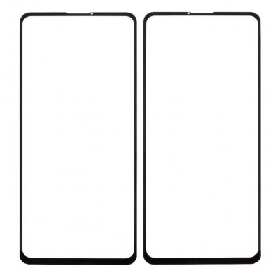 Replacement Front Glass For Xiaomi Mi 9t Black By - Maxbhi Com