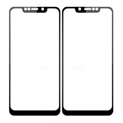Replacement Front Glass For Lg W10 Black By - Maxbhi Com