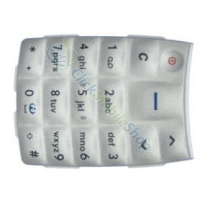 Keypad For Nokia 1101 Latin Silver - Maxbhi Com