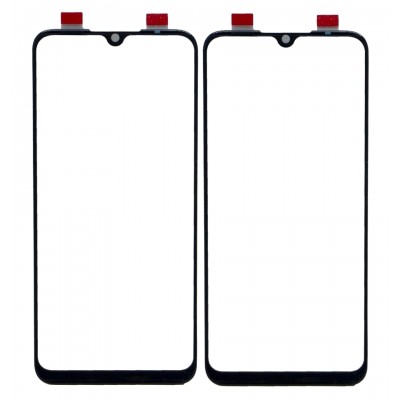 Replacement Front Glass For Xiaomi Mi A3 Black By - Maxbhi Com