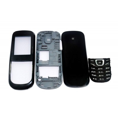 Full Body Housing For Samsung Gte1220 Black Blue - Maxbhi Com