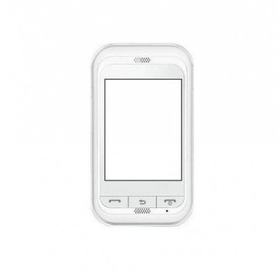 Full Body Housing For Samsung C3300k Champ White - Maxbhi Com