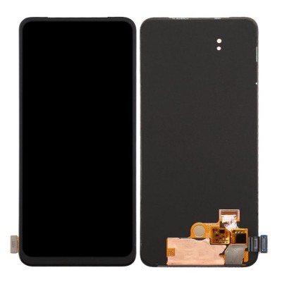 Lcd With Touch Screen For Realme X Black By - Maxbhi Com
