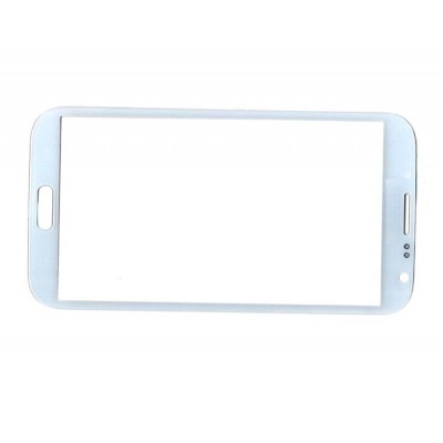 Replacement Front Glass For Samsung Galaxy Note Ii N7100 White By - Maxbhi Com