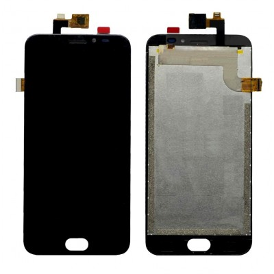 Lcd With Touch Screen For Voto V12 Black By - Maxbhi Com