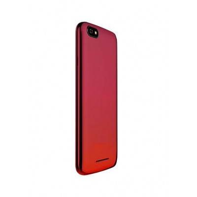 Back Panel Cover For Blu G5 Plus Red - Maxbhi Com