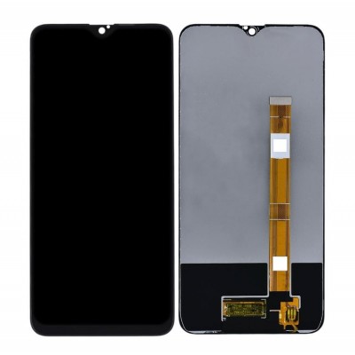 Lcd With Touch Screen For Realme 3i Black By - Maxbhi Com