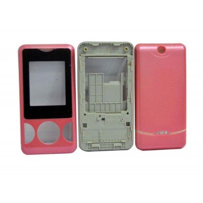 Full Body Housing For Sony Ericsson W205 Pink - Maxbhi Com