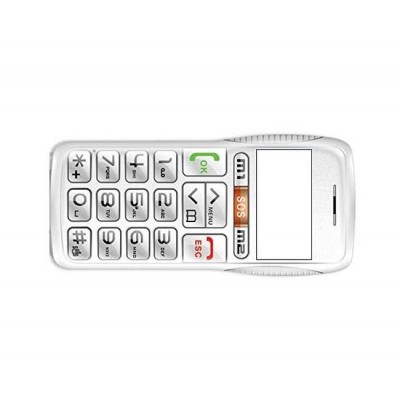 Full Body Housing For Magicon Senior Duo White - Maxbhi Com