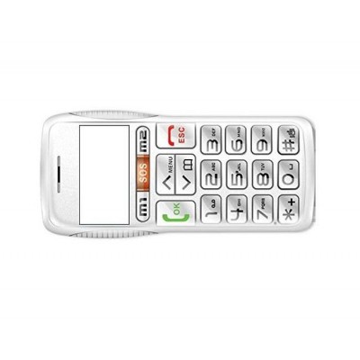 Full Body Housing For Magicon Senior Duo White - Maxbhi Com
