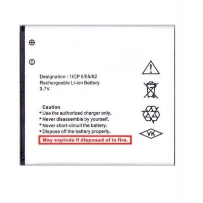 Battery For Intex Aqua Q5 By - Maxbhi Com