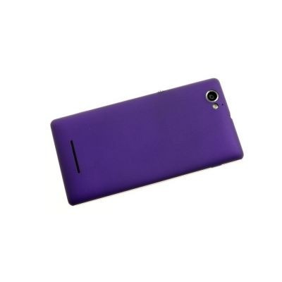 Full Body Housing For Sony Xperia M Purple - Maxbhi Com