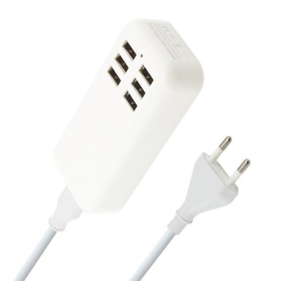 6 Port Multi Usb Highq Fast Charger For Huawei Honor 6x - Maxbhi Com