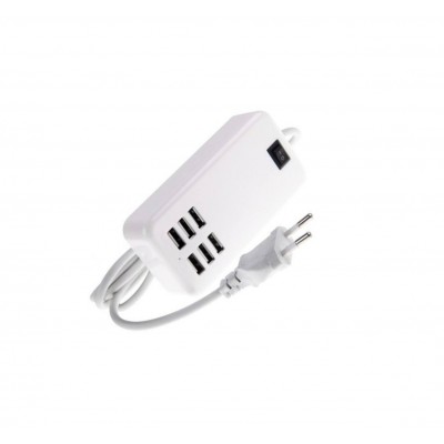 6 Port Multi Usb Highq Fast Charger For Infocus Snap 4 - Maxbhi Com