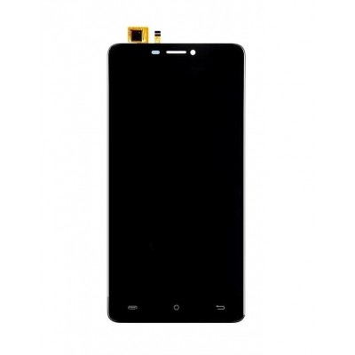 Lcd With Touch Screen For Cubot Max Yellow By - Maxbhi Com