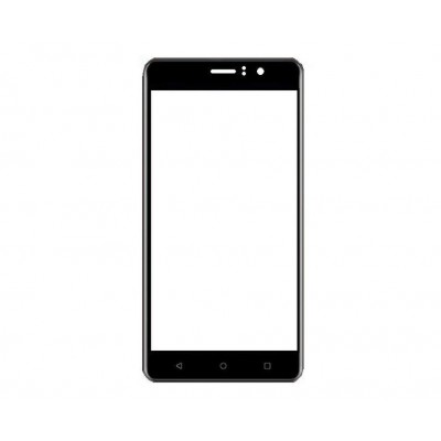 Replacement Front Glass For Kenxinda W55 Black By - Maxbhi Com