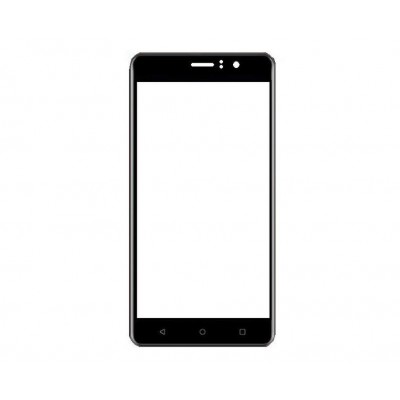 Replacement Front Glass For Kenxinda W55 Black By - Maxbhi Com