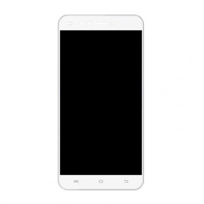 Lcd With Touch Screen For Forme R7s White By - Maxbhi Com