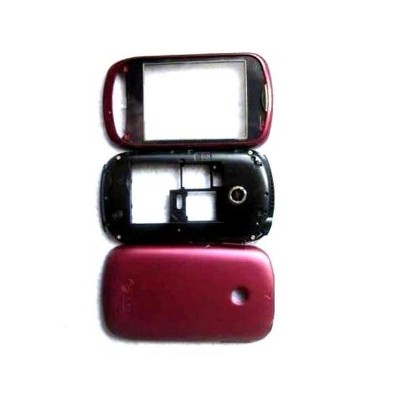 Full Body Housing For Lg T310 Wink Style Black Red - Maxbhi Com