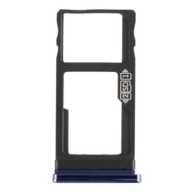 Sim Card Holder Tray For Motorola One Action Black - Maxbhi Com