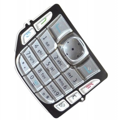 Keypad For Nokia 6670 Silver - Maxbhi Com