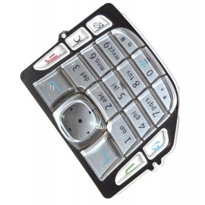 Keypad For Nokia 6670 Silver - Maxbhi Com