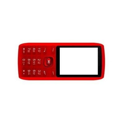 Full Body Housing For Ziox Z10 Red - Maxbhi Com