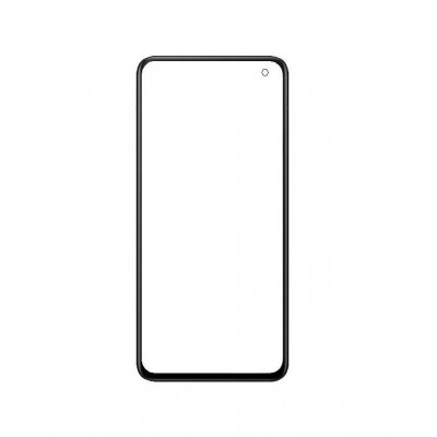 Replacement Front Glass For Vivo X30 Black By - Maxbhi Com