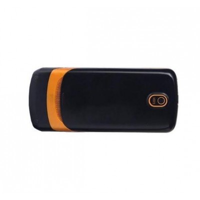 Full Body Housing For Karbonn K550i Black Orange - Maxbhi Com