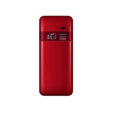 Full Body Housing For Maxx Mx424e Supremo Red Wine Silver - Maxbhi Com