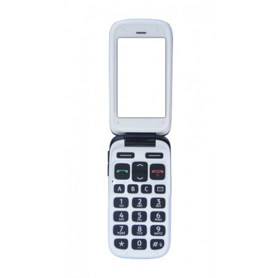 Full Body Housing For Doro Phoneeasy 610 Red - Maxbhi Com