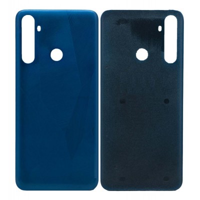 Back Panel Cover For Realme 5 Blue - Maxbhi Com