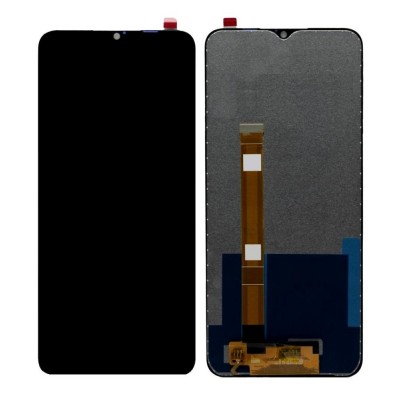 Lcd With Touch Screen For Realme 5 Black By - Maxbhi Com