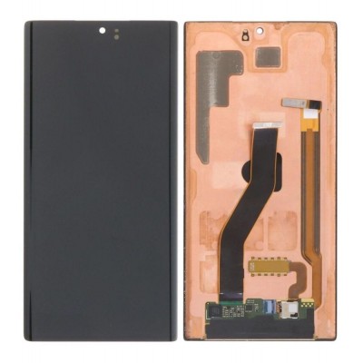 Lcd With Touch Screen For Samsung Galaxy Note 10 Plus Black By - Maxbhi Com