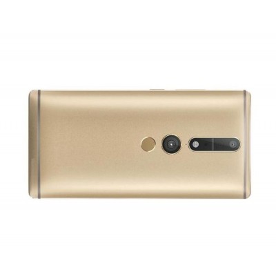 Full Body Housing For Lenovo Phab 2 Pro Black Champagne Gold - Maxbhi Com