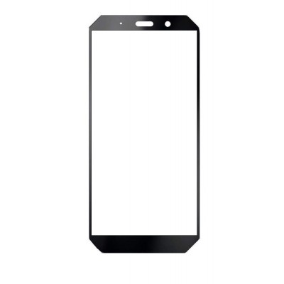 Replacement Front Glass For Agm A9 Black By - Maxbhi Com