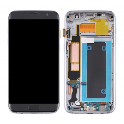 Lcd With Touch Screen For Samsung Galaxy S7 Edge Cdma Black By - Maxbhi Com