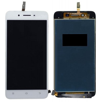 Lcd With Touch Screen For Vivo Y53 White By - Maxbhi Com