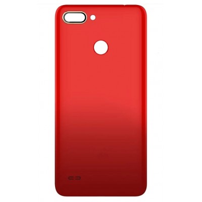 Back Panel Cover For Itel A46 Red - Maxbhi Com