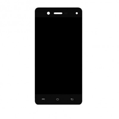 Lcd With Touch Screen For Lava Iris 702 Black By - Maxbhi Com
