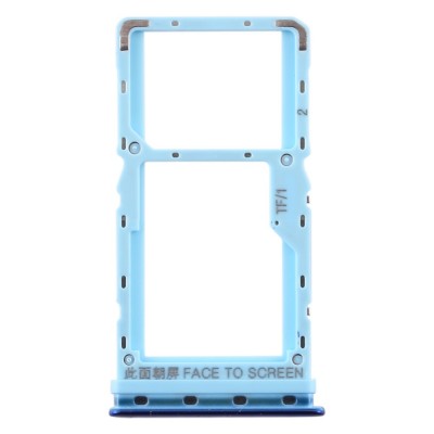 Sim Card Holder Tray For Xiaomi Mi Cc9e Blue - Maxbhi Com