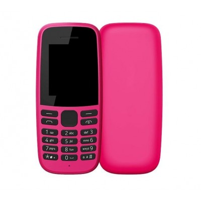 Back Panel Cover For Nokia 105 2019 Pink - Maxbhi Com
