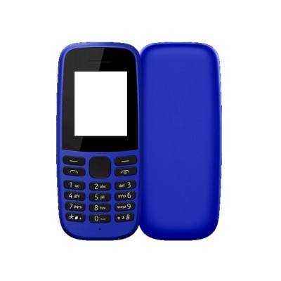 Full Body Housing For Nokia 105 2019 Blue - Maxbhi Com